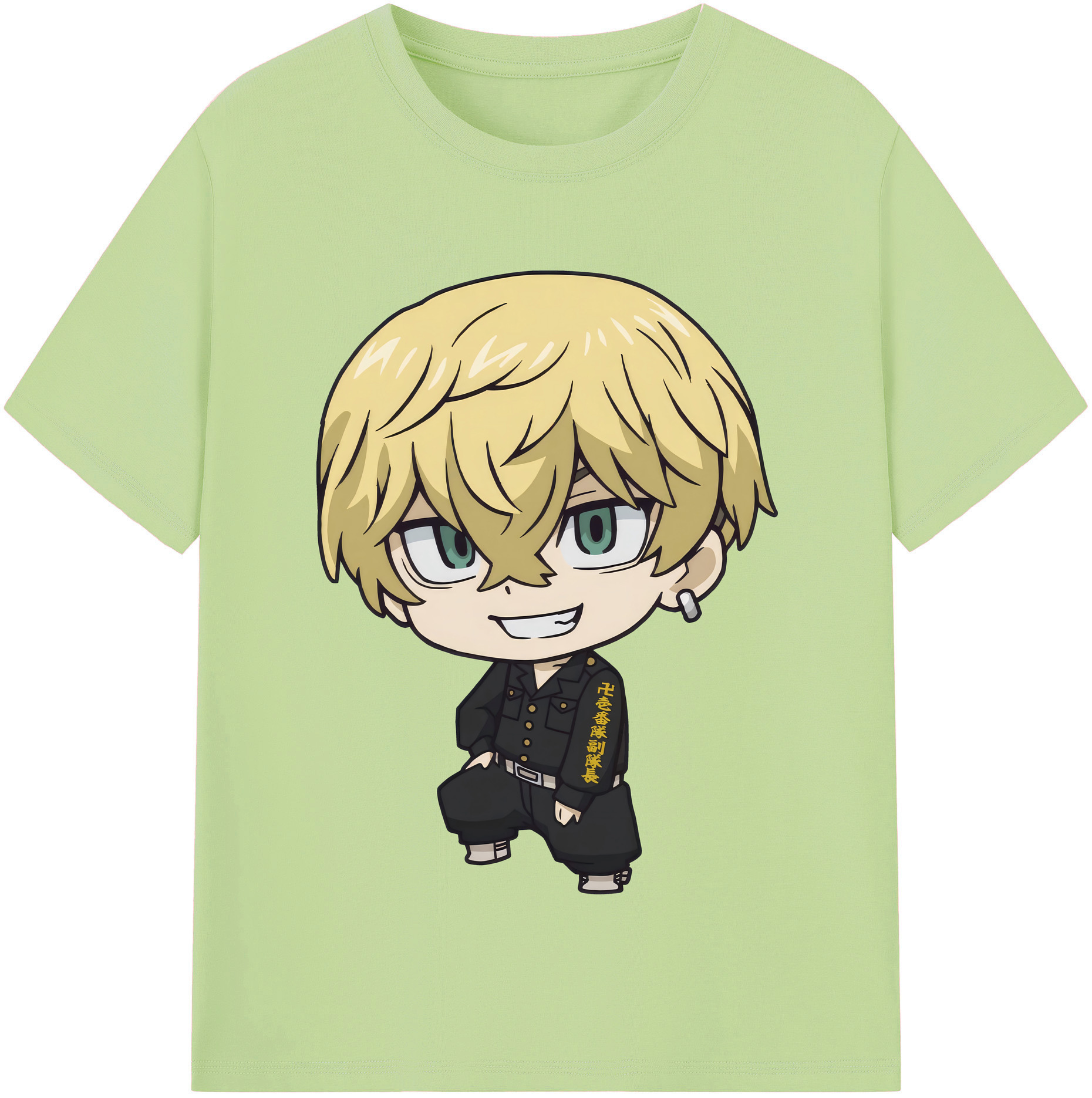 （画像用） 東京リベンジャーズ Tokyo Revengers 綿100％半袖Tシャツ（フロントプリント）
